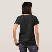 Silhouette des Astronauten T-Shirt (Schwarz voll)