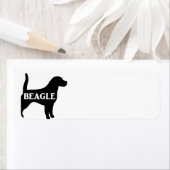 Silhouette des Beagle (Insitu)