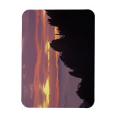 Silhouette des Huangshan (Gelbberg) am Magnet (Vertikal)