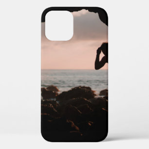 Silhouette des Menschen in Höhlen Case-Mate iPhone Hülle