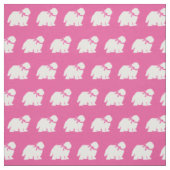 Silhouette des Schafhundes Pet Pink Stoff (Muster)