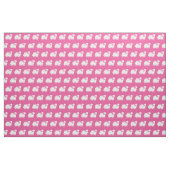 Silhouette des Schafhundes Pet Pink Stoff (Fat Quarter (45,7 x 55,9 cm))