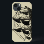 Silhouette des Schiffs mit türmenden Segeln Case-Mate iPhone Hülle<br><div class="desc">Hübsche Silhouette eines Segelnschiffs mit dem Türmen segelt. Sie können einige Zahlen sogar sehen, die auf der Plattform stehend sind, den Fortschritt des Schiffs überwachen oder die coole Seebrise gerade genießen. Jedermann das Lieben das Meer, purchse dieses Stück wenn!</div>