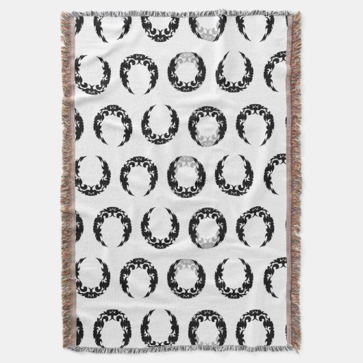 Silhouette des Schwarzen Halbmonds Decke (Vorderseite Vertikal)