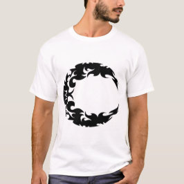 Silhouette des Schwarzen Halbmonds T-Shirt