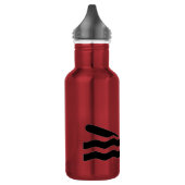 Silhouette des Schwimmers Trinkflasche (Links)