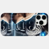 Silhouette des Serenbären und des Dominant Bären Case-Mate iPhone Hülle (Rückseite (Horizontal))