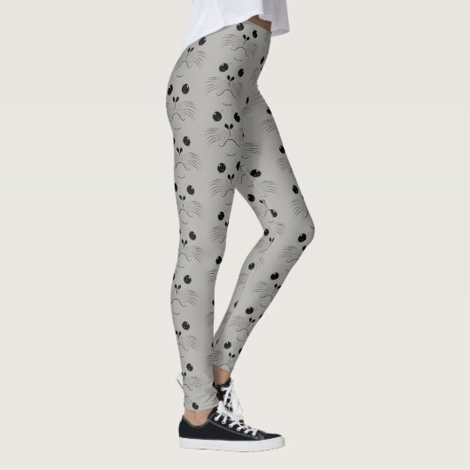 Silhouette des Siegels Leggings (Rechts)