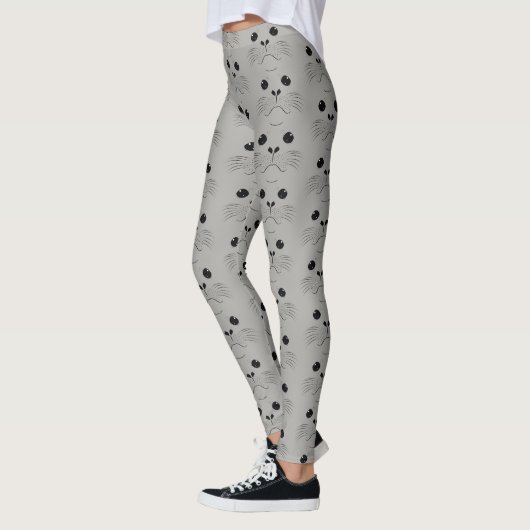 Silhouette des Siegels Leggings (Links)