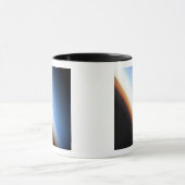 Silhouette des Space Shuttle Endeavour Tasse (Zentrum)