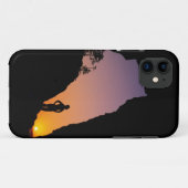 Silhouette des Wanderer, Arkadelle, Case-Mate iPhone Hülle (Rückseite (Horizontal))