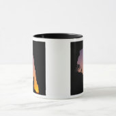 Silhouette des Wanderer, Arkadelle, Tasse (Zentrum)