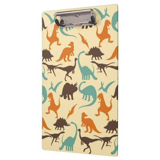 Silhouette Dinosaur Klemmbrett (Links)