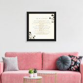 Silhouette "Do it Anyway" Leinwanddruck (Insitu (Wohnzimmer))