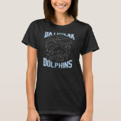 Silhouette Dolphins Taybreak Grundschule Spi T-Shirt (Vorderseite)