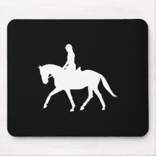 Silhouette Dressur Reitsport Eq Mousepad