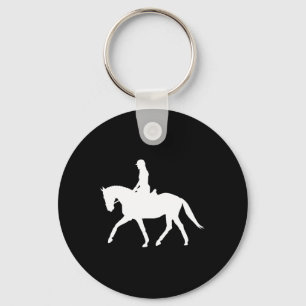 Silhouette Dressur Reitsport Eq Schlüsselanhänger