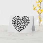 Silhouette drucken Grußkarte einfügen Karte (Gelbe Blume)