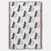 Silhouette Eagle Decke (Vorderseite Vertikal)