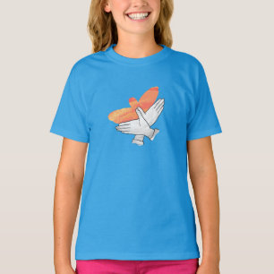 Silhouette Eagle Orange T-Shirt