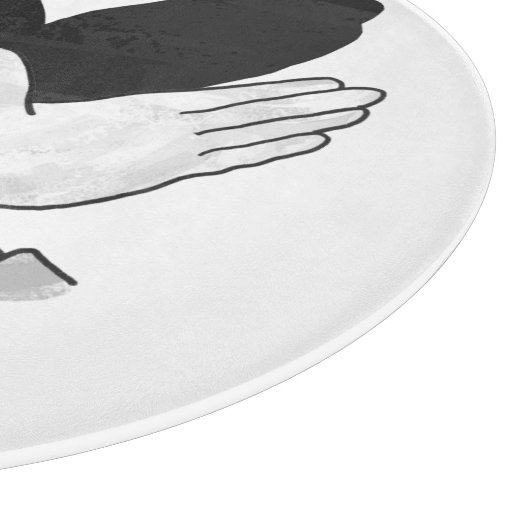 Silhouette Eagle Schneidebrett (Ecke)