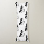 Silhouette Eagle Seitenschläferkissen (Vorderseite Vertikal)