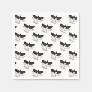 Silhouette Eagle Serviette