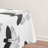 Silhouette Eagle Tischdecke (Beispiel)