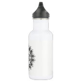 Silhouette Edelstahlflasche (Rechts)