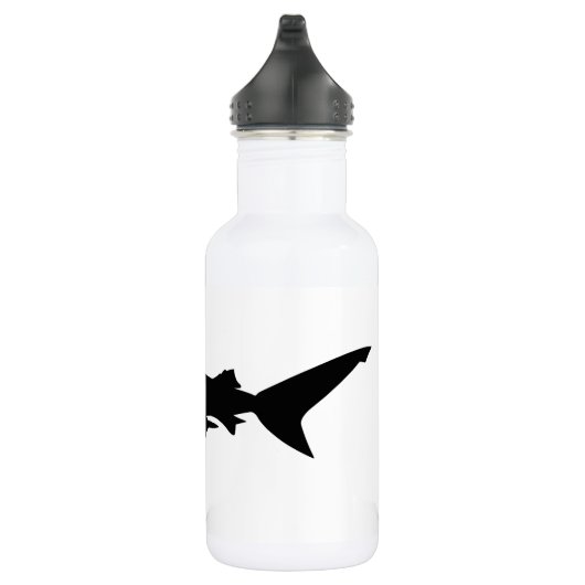 Silhouette Edelstahlflasche (Rechts)