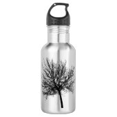 Silhouette Edelstahlflasche (Vorderseite)