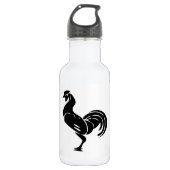 Silhouette Edelstahlflasche (Vorderseite)