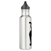 Silhouette Edelstahlflasche (Links)