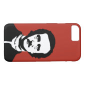Silhouette Edgar Allan Poe Case-Mate iPhone Hülle (Rückseite (Horizontal))