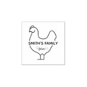 Silhouette Ei Mini Briefmarke Gummistempel (Prägung)