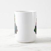 Silhouette einer Dame Kaffeetasse (Mittel)
