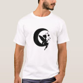 Silhouette einer Fee T-Shirt (Vorderseite)