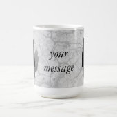 Silhouette einer Frau Kaffeetasse (Mittel)