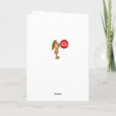 Silhouette einer Hexe und Vampire Karte (Rückseite)