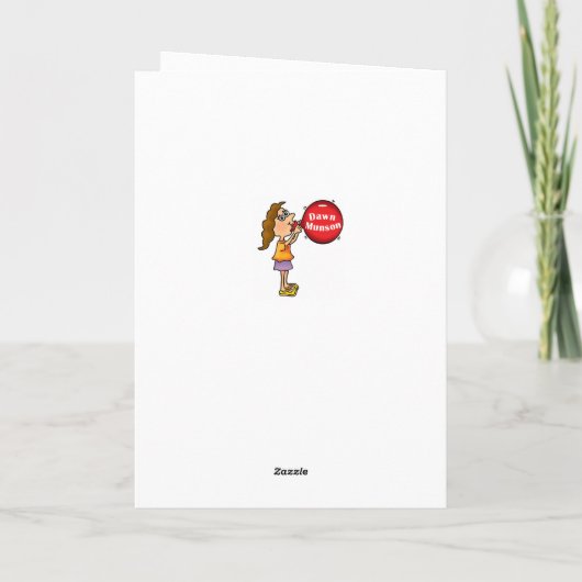 Silhouette einer Hexe und Vampire Karte (Rückseite)