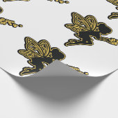 Silhouette einer Märchenverpackung Geschenkpapier (Ecke)