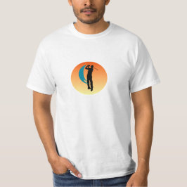 Silhouette eines Golfers T-Shirt