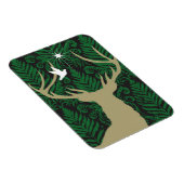 Silhouette eines Hirsches, einer Taube und eines S Magnet (Rechte Seite)