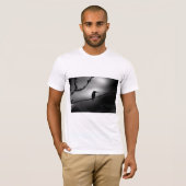 Silhouette eines Königsfischer T-Shirt (Vorne ganz)