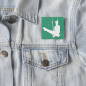 Silhouette eines Mannes darstellend Gymnastik Button (Beispiel)