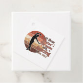 Silhouette eines Tänzers - Psalm-basiertes Design Geschenkanhänger (Beispiel)