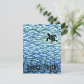 Silhouette Einladung (Stehend Vorderseite)