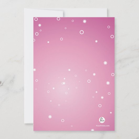 Silhouette Einladung (Rückseite)