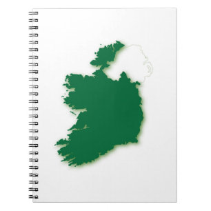 Silhouette Eire Notizblock