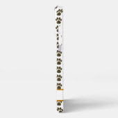 Silhouette Erntedank für Tierpaare iPhone Hülle (Linke Seite)